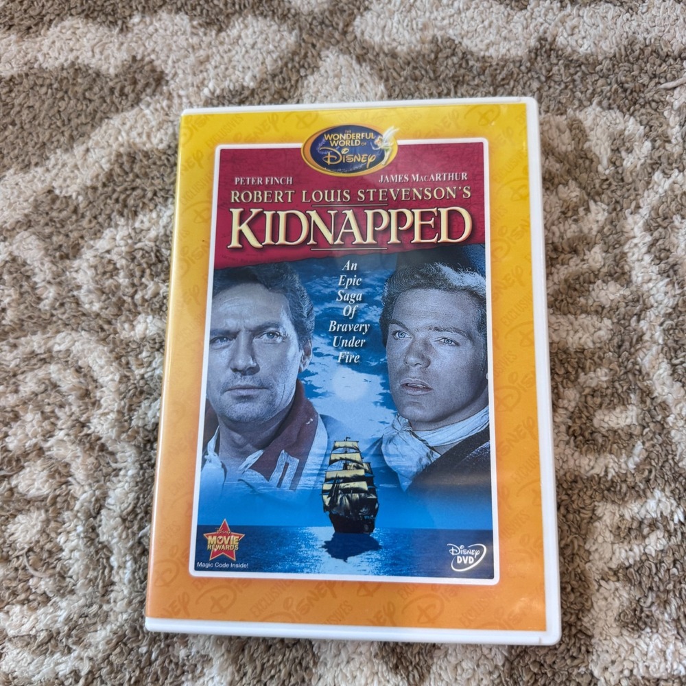 Robert Louis Stevenson's Kidnapped [DVD] Peter Finch/James MacArthur 1960 film